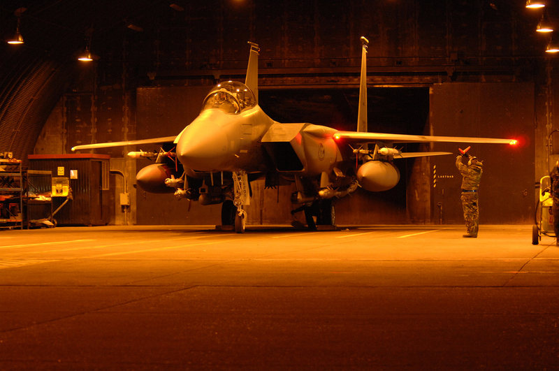 Illustration for article titled UK Based F-15Es Flew A Secret Long-Range Mission Over Africa On Monday